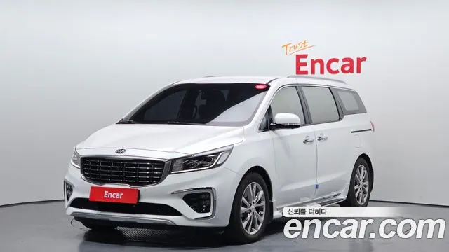 Kia The New Carnival 2019 Белый из Кореи