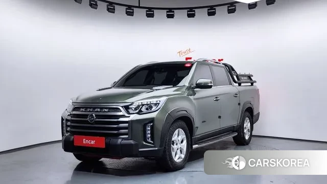 Ssangyong Rexton Sports Cannes 2023 Зеленый из Кореи