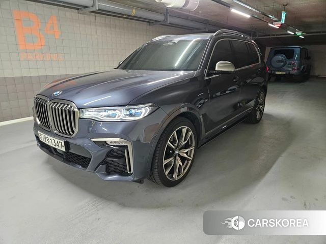 BMW X7 (G07) 2020 Синий из Кореи