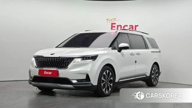 Kia Carnival 4th generation 2021 Белый из Кореи