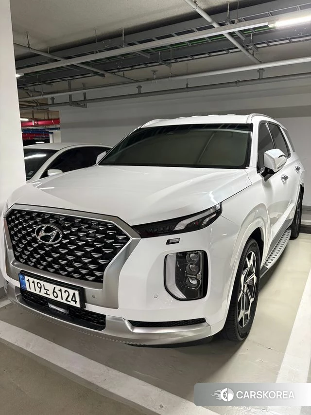 Hyundai Palisade 2021 Белый из Кореи