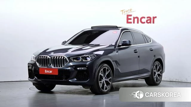 BMW X6 (G06) 2021 Синий из Кореи