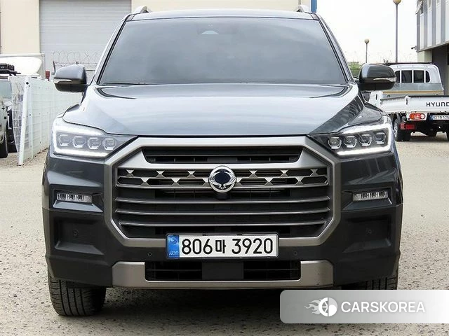Ssangyong The New Rexton Sport 2024 Серый из Кореи