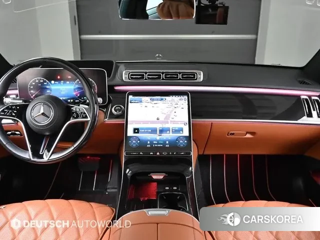 Mercedes-Benz S-Class W223 2022 Черный из Кореи