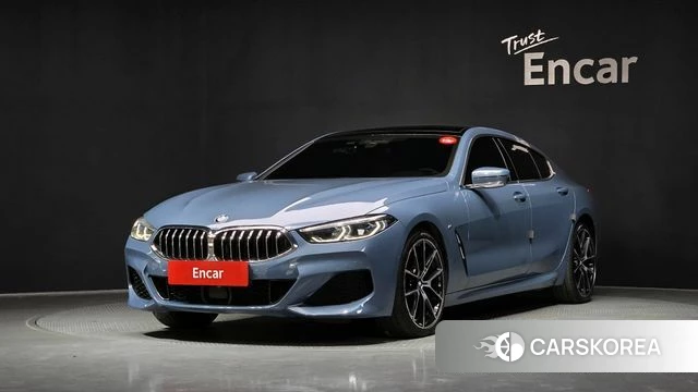 BMW 8 Series (G15) 2021 Небесно-голубой из Кореи
