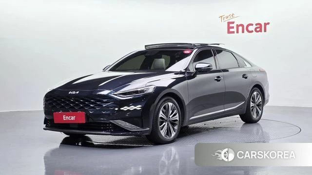 Kia K8 Hybrid 2022 Синий из Кореи