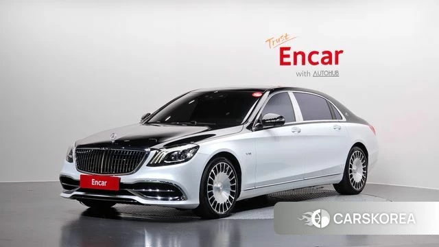 Mercedes-Benz S-Class W222 2020 Белый из Кореи
