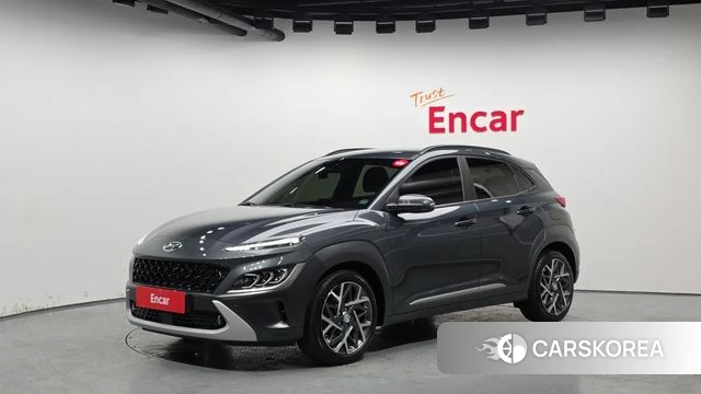Hyundai The New Kona Hybrid 2021 Серый из Кореи