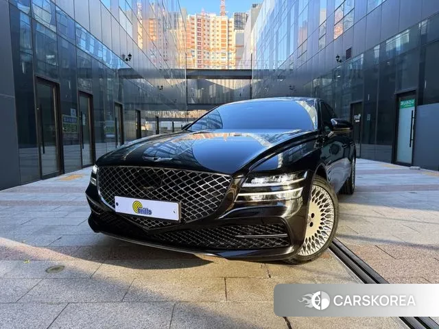 Genesis G80 (RG3) 2021 Черный из Кореи