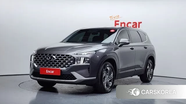 Hyundai The New Santa Fe 2021 Серый из Кореи