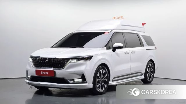 Kia Carnival 4th generation 2021 Белый из Кореи