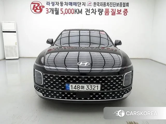 Hyundai Grandeur (GN7) 2023 Черный из Кореи
