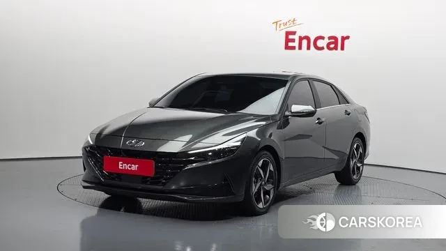 Hyundai Avante (CN7) 2021 Серый из Кореи