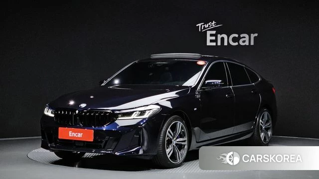 BMW 6 Series GT (G32) 2023 Синий из Кореи