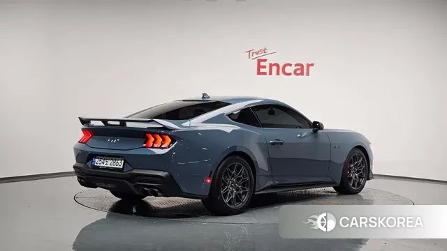 Ford Mustang 7th Generation 2024 Синий из Кореи