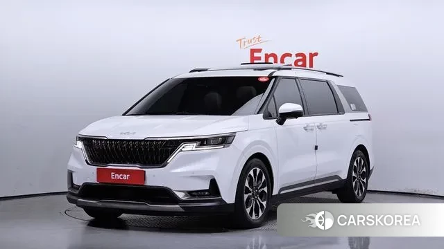 Kia Carnival 4th generation 2021 Белый из Кореи