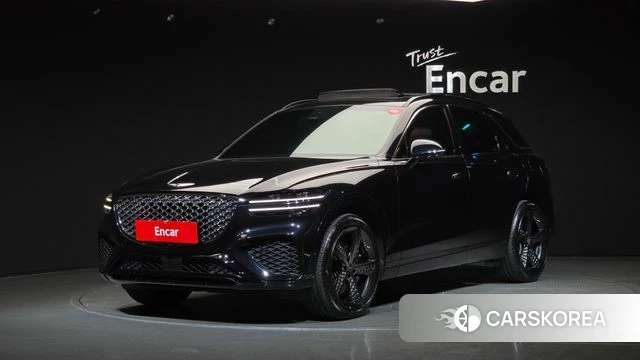 Genesis GV70 2022 Черный из Кореи