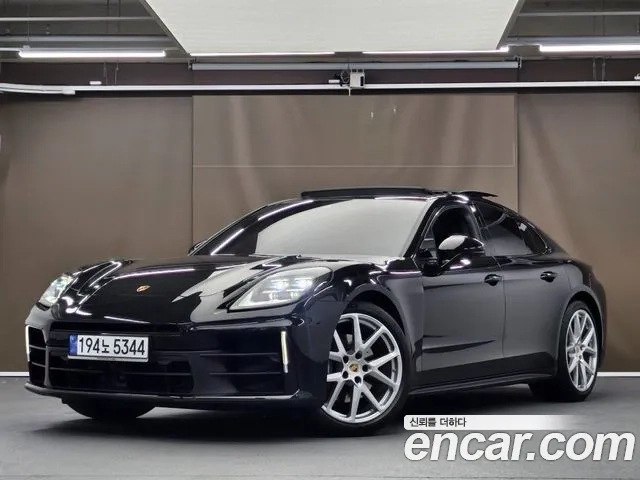 Porsche Panamera (972) 2024 Черный из Кореи