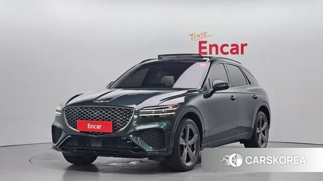 Genesis GV70 2022 Темно-зеленый из Кореи