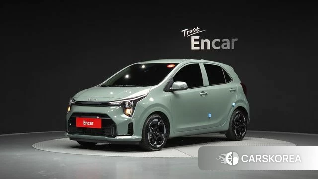 Kia The New Morning (JA) 2024 Темно-зеленый из Кореи