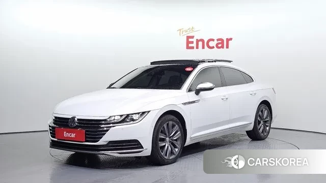 Volkswagen Arteon 2018 Белый из Кореи