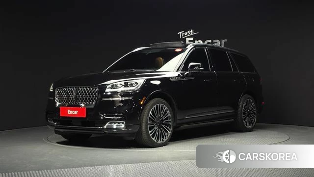 Lincoln Aviator 2nd generation 2023 Черный из Кореи