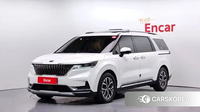 Kia Carnival 4th generation 2020 Белый из Кореи