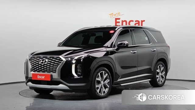 Hyundai Palisade 2022 Черный из Кореи