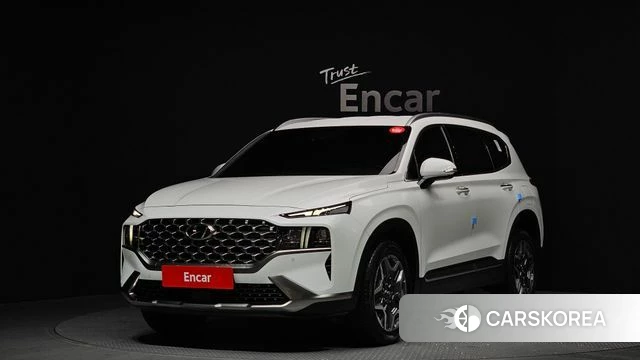 Hyundai The New Santa Fe 2023 Белый из Кореи