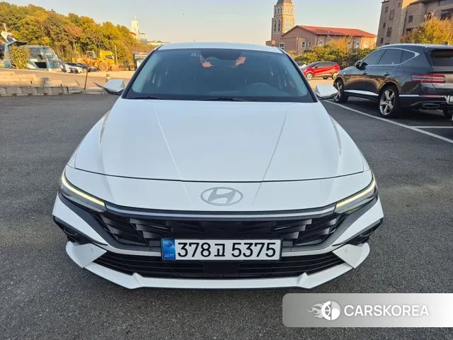 Hyundai The New Avante (CN7) 2024 Белый из Кореи