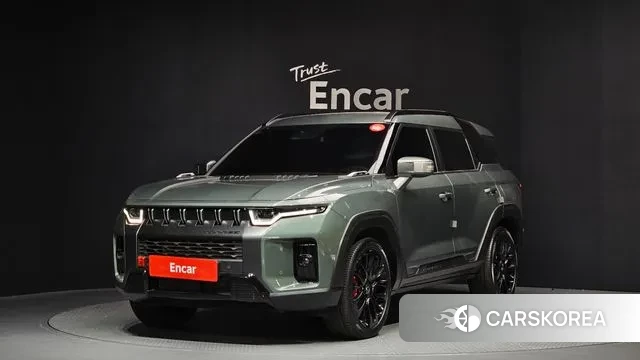 Ssangyong Torres 2023 Зеленый из Кореи