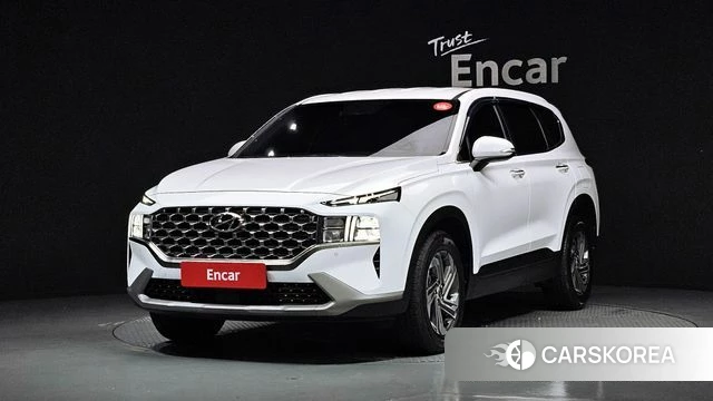 Hyundai The New Santa Fe 2022 Белый из Кореи