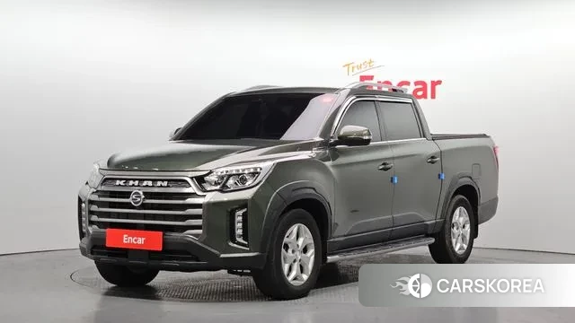 Ssangyong The New Rexton Sports Cannes 2021 Темно-зеленый из Кореи