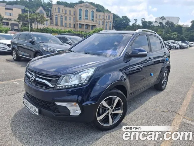 Ssangyong New Style Korando C 2018 Синий из Кореи