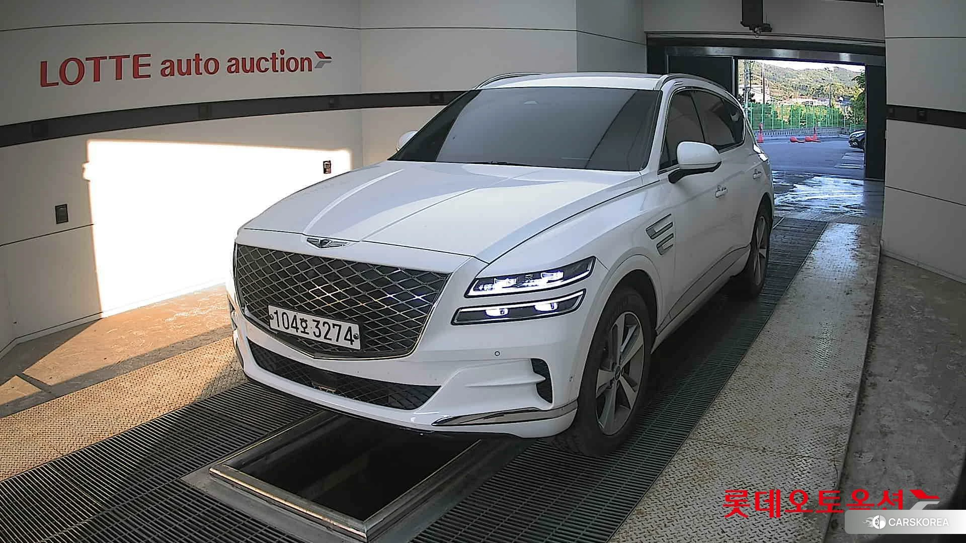 Hyundai GV80 2020 Uyuni White из Кореи