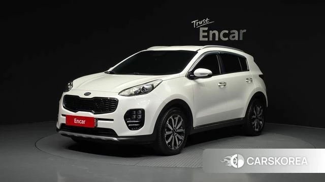 Kia Sportage 4th Generation 2018 Белый из Кореи
