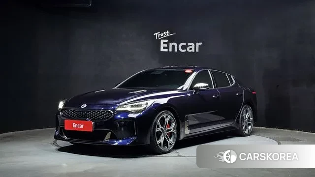 Kia Stinger 2019 Синий из Кореи