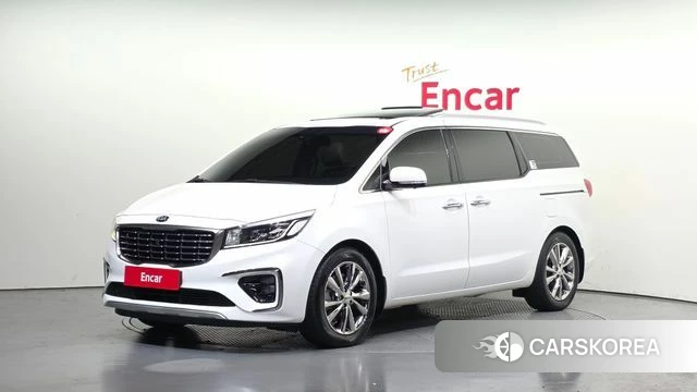 Kia The New Carnival 2018 Белый из Кореи