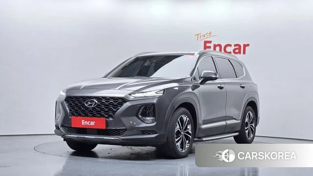 Hyundai Santa Fe TM 2018 Серый из Кореи