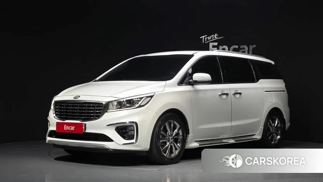 Kia The New Carnival 2019 Белый из Кореи