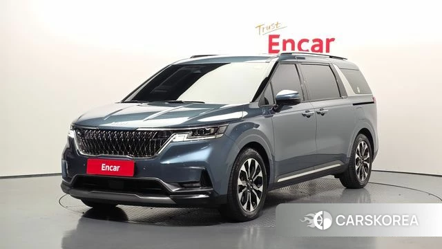 Kia Carnival 4th generation 2022 Синий из Кореи
