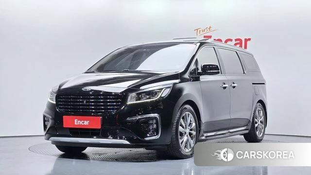 Kia The New Carnival 2019 Черный из Кореи