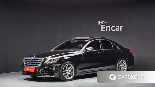 Mercedes-Benz S-Class W222 2020 Черный из Кореи