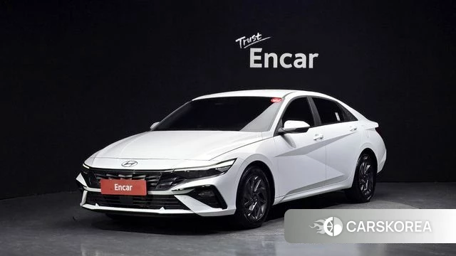 Hyundai The New Avante (CN7) 2023 Белый из Кореи
