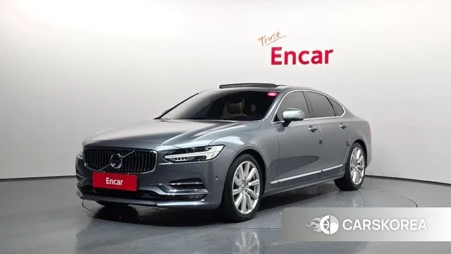 Volvo S90 2019 Серый из Кореи