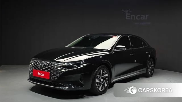 Hyundai The New Grandeur IG Hybrid 2022 Черный из Кореи