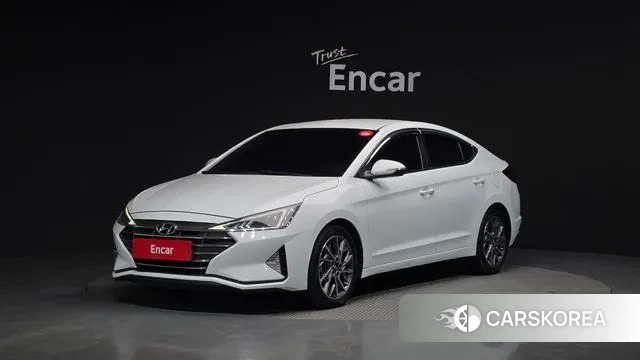 Hyundai The New Avante AD 2019 Белый из Кореи