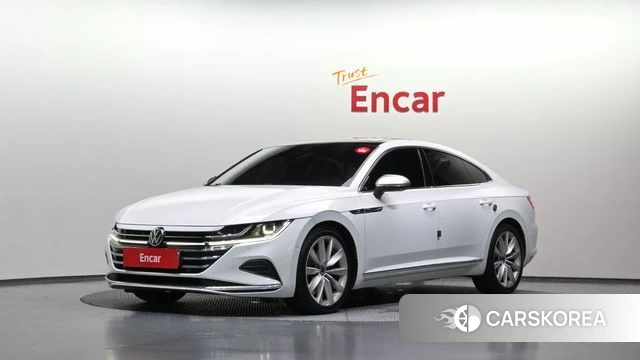 Volkswagen Arteon 2022 Белый из Кореи