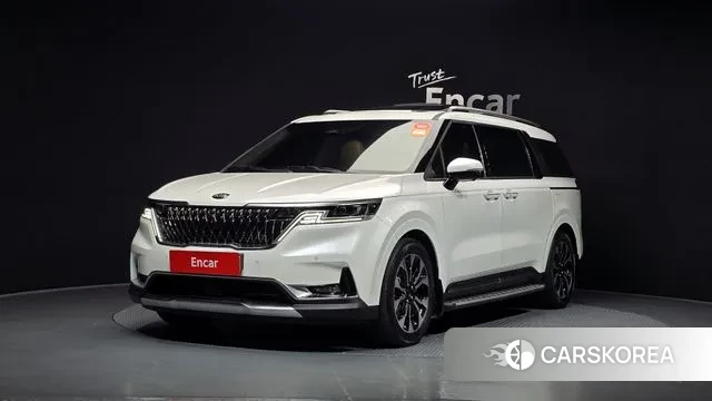 Kia Carnival 4th generation 2021 Белый из Кореи