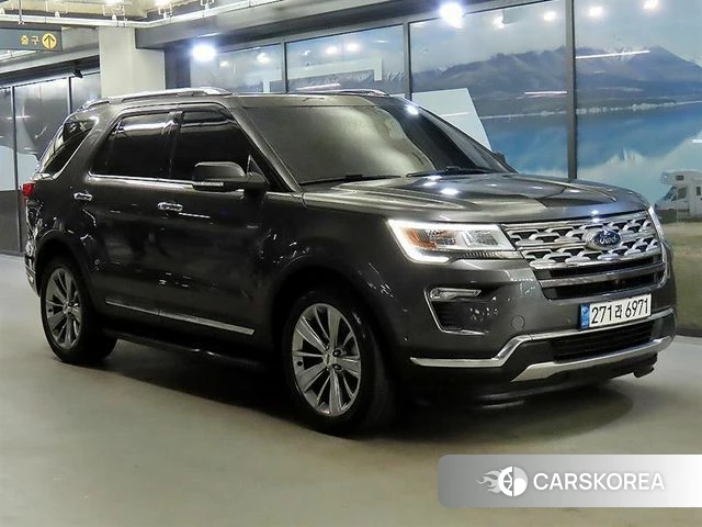 Ford Explorer 2018 Серый из Кореи